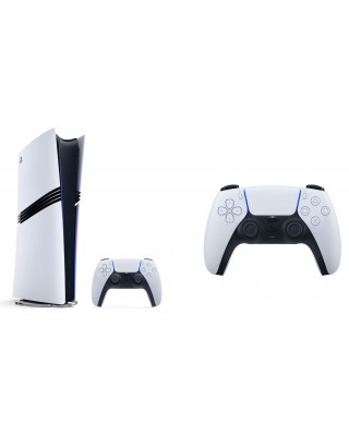 Игровая консоль Sony PlayStation 5 PRO (PS5 Pro) [Без Дисковода] + 2-й Джойстик DualSense (Цвет на выбор - белый либо черный)