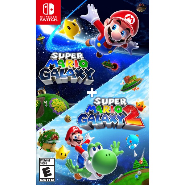Super Mario Galaxy + Super Mario Galaxy 2 (NS, английская версия)
