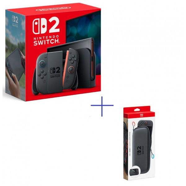 Игровая консоль Nintendo Switch 2 + чехол и защитная пленка Оригинал - Carrying Case & Screen Protector