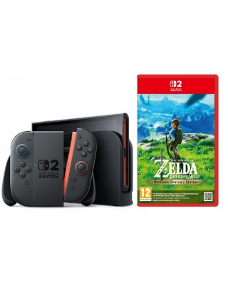 Игровая консоль Nintendo Switch 2 + The Legend of Zelda: Breath of the Wild Switch 2 Edition