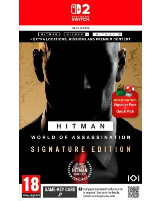 Hitman: World of Assassination Signature Edition (NS2, русские субтитры) [Game-Key Card]