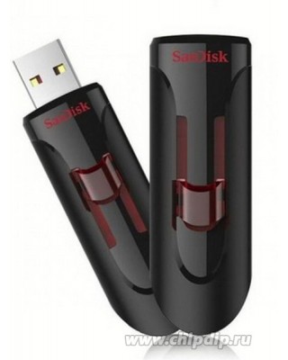 Флеш-накопитель USB 3.0 SanDisk 32GB Cruzer Glide Black