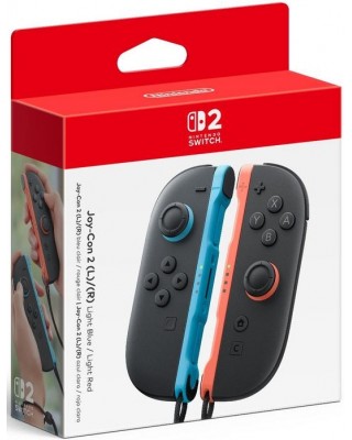 Набор 2 контроллера Nintendo Switch 2 [NS2] Joy-Con 2 Light Blue/Light Red