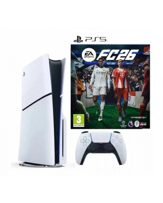 Игровая консоль Sony PlayStation 5 (PS5) Slim + диск EA SPORTS FC 26 - FIFA 26