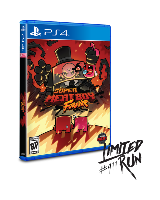 Super Meat Boy Forever (Limited Run) (PS4, английская версия)